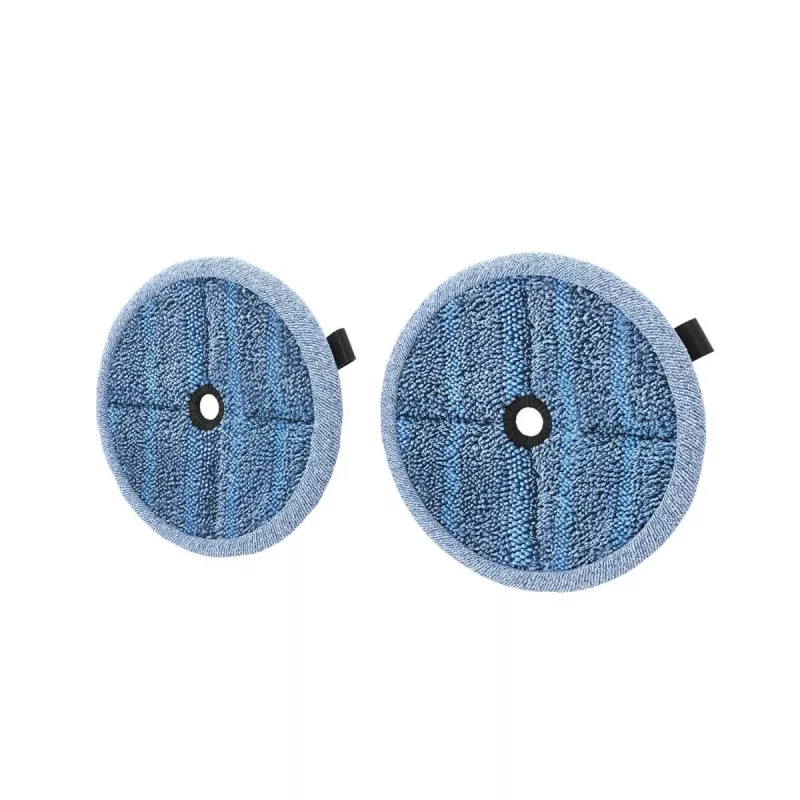 Cabezal de fregado para aspirador de escoba Electrolux ZE168 — pack de 3, negro/azul