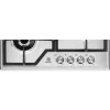 Placa de gas CGS6436BX WOK, 4 zonas de cocción, control mecánico