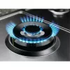 Placa de gas CGS6436BX WOK, 4 zonas de cocción, control mecánico