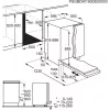Lavavajillas integrable Electrolux EEM69410W — 15 cubiertos, 42 dB, tamaño completo 60 cm, AirDry
