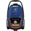 Aspirador de suelo Electrolux EUOC94DB, limpieza en seco, 5 L bolsa, 850 W, 12 m de radio de acción, filtro antialérgico, Negro