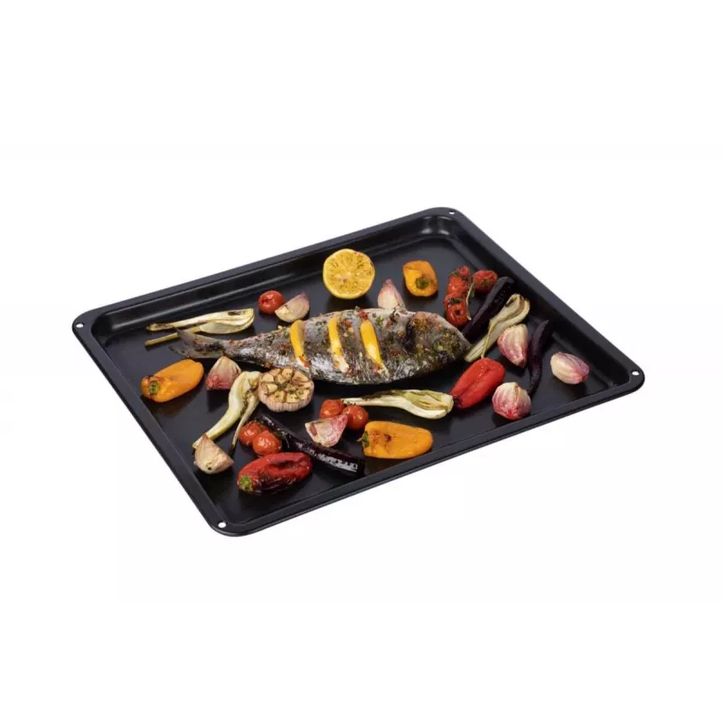 Bandeja de horno Electrolux E9OOAF11 — rectangular 385×465×25 mm, antiadherente, Negro
