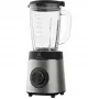 Batidora de mesa Electrolux E6TB1-6ST — bol 1,75 L, 1400 W, mando giratorio, negro/acero inoxidable/transparente
