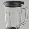 Batidora de mesa Electrolux E6TB1-6ST — bol 1,75 L, 1400 W, mando giratorio, negro/acero inoxidable/transparente