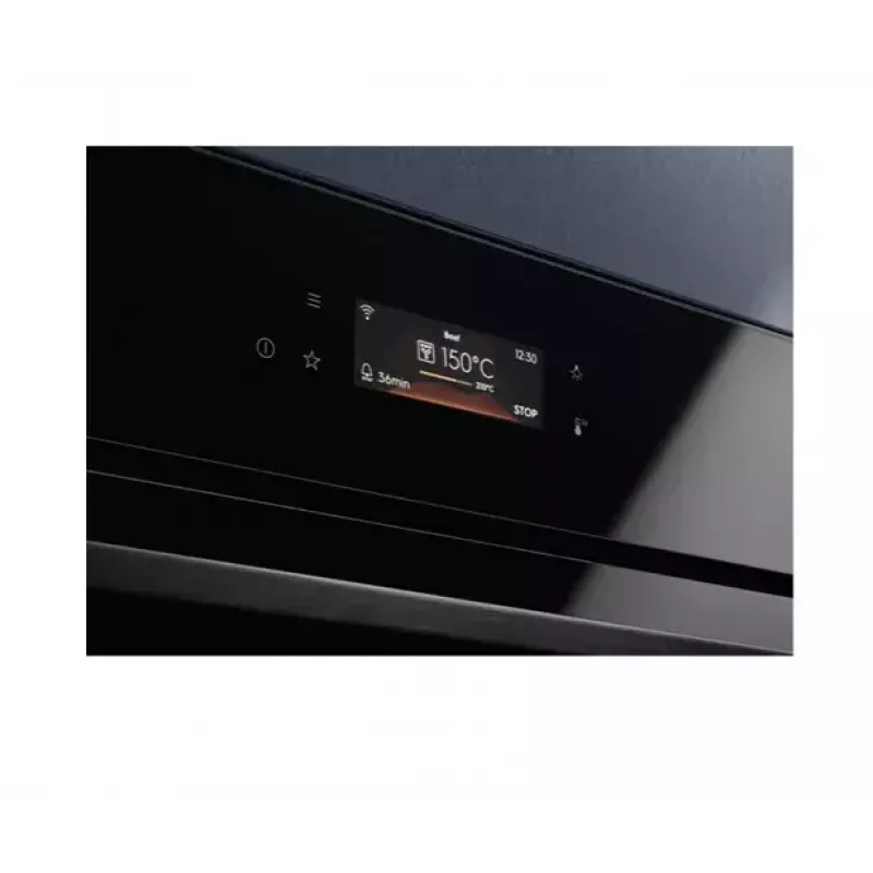Horno eléctrico integrado Electrolux EOC8P39WZ — 72 l, autolimpieza pirolítica, vapor, grill, aire caliente, negro