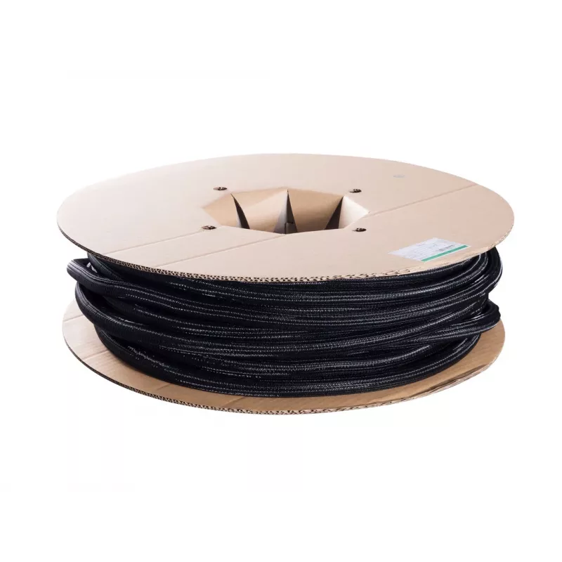 Funda de cables Multibrackets M Universal Cable Sock Self Wrap Basic 19 mm negro 50 m, poliéster, -50–150 °C