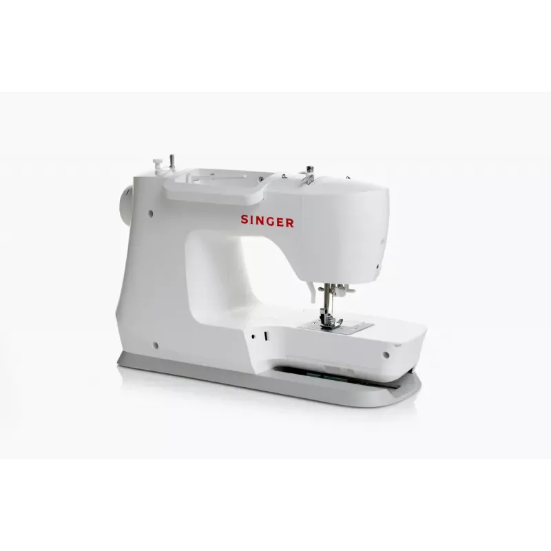 Máquina de coser automática SINGER C5955 — 417 puntadas, ojal en 1 paso, 110 W, eléctrica, blanca