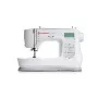 Máquina de coser automática SINGER C5955 — 417 puntadas, ojal en 1 paso, 110 W, eléctrica, blanca