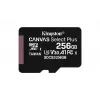 Kingston Technology Canvas Select 256GB micSDXC Plus 100R A1 C10 tarjeta + adaptador