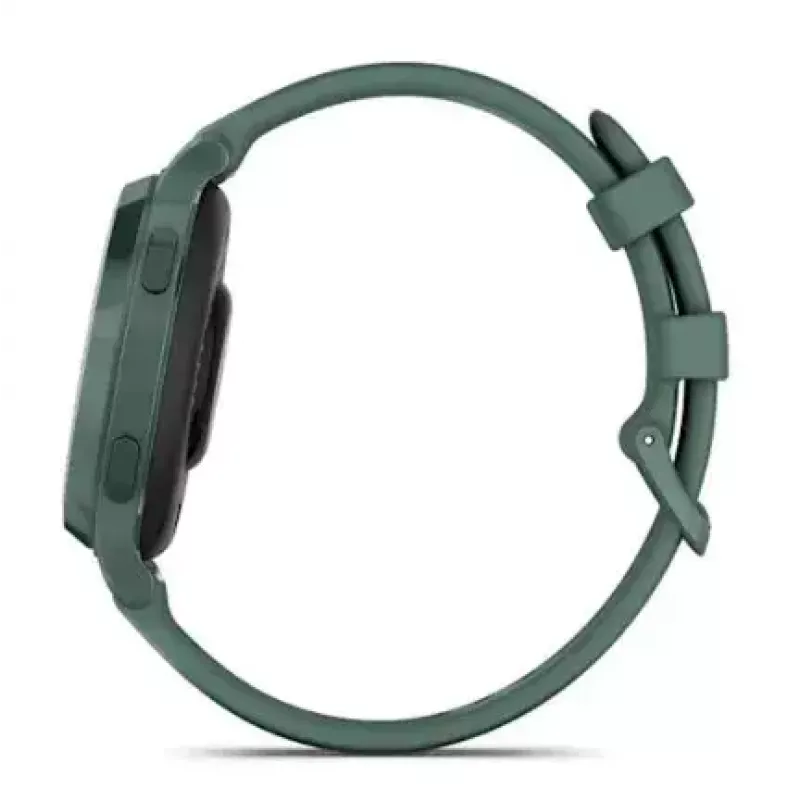 Smartwatch GARMIN Lily 2 Active Verde — Caja de aluminio de 38 mm, correa de silicona, GPS, SpO2, 5 ATM, 9 días de batería