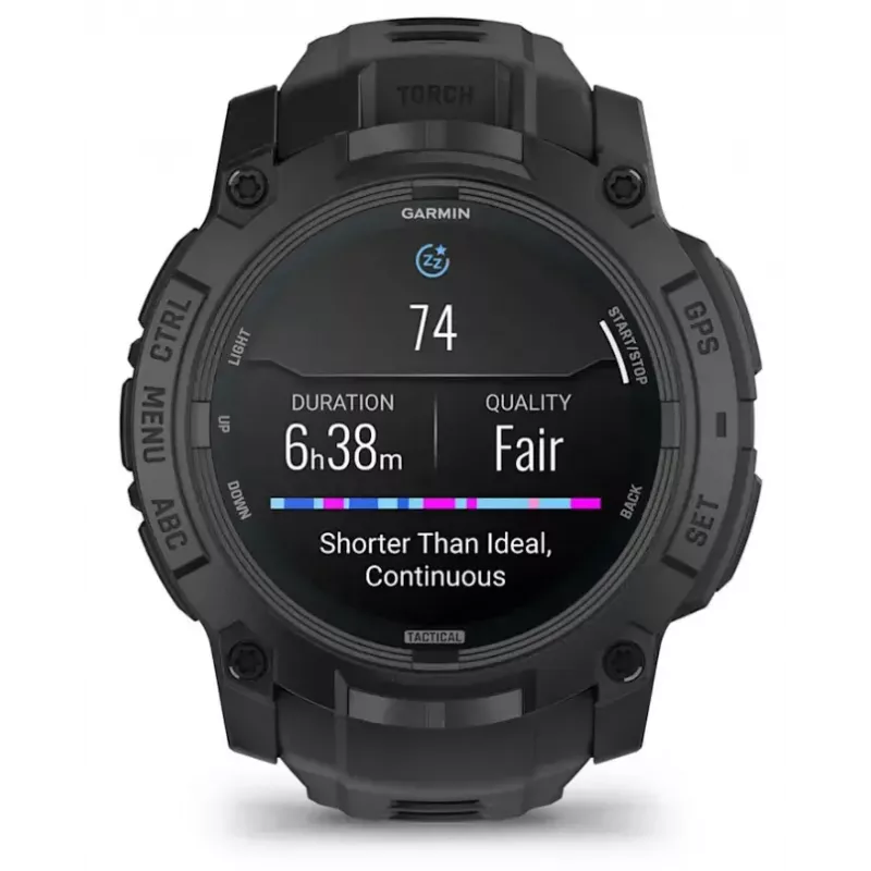 Smartwatch Garmin Instinct 3 Tactical Edition Negro