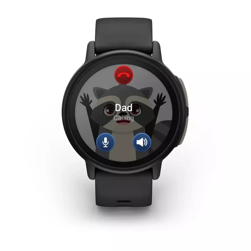 Garmin Bounce 2 smartwatch para niños, AMOLED de 1,2 pulgadas, GPS, Wi-Fi, LTE, Slate Grey (010-03399-00)