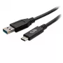 C2G Cable USB-C macho a USB-A macho 0,15 m USB 3.2 Gen 1 5 Gbit/s