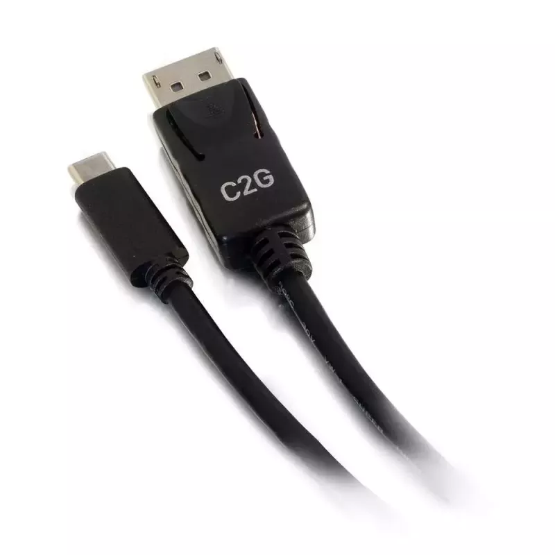 C2G Cable adaptador USB-C a DisplayPort 4K 30 Hz 1,8 m Negro