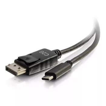 C2G Cable adaptador USB-C a DisplayPort 4K 30 Hz 1,8 m Negro