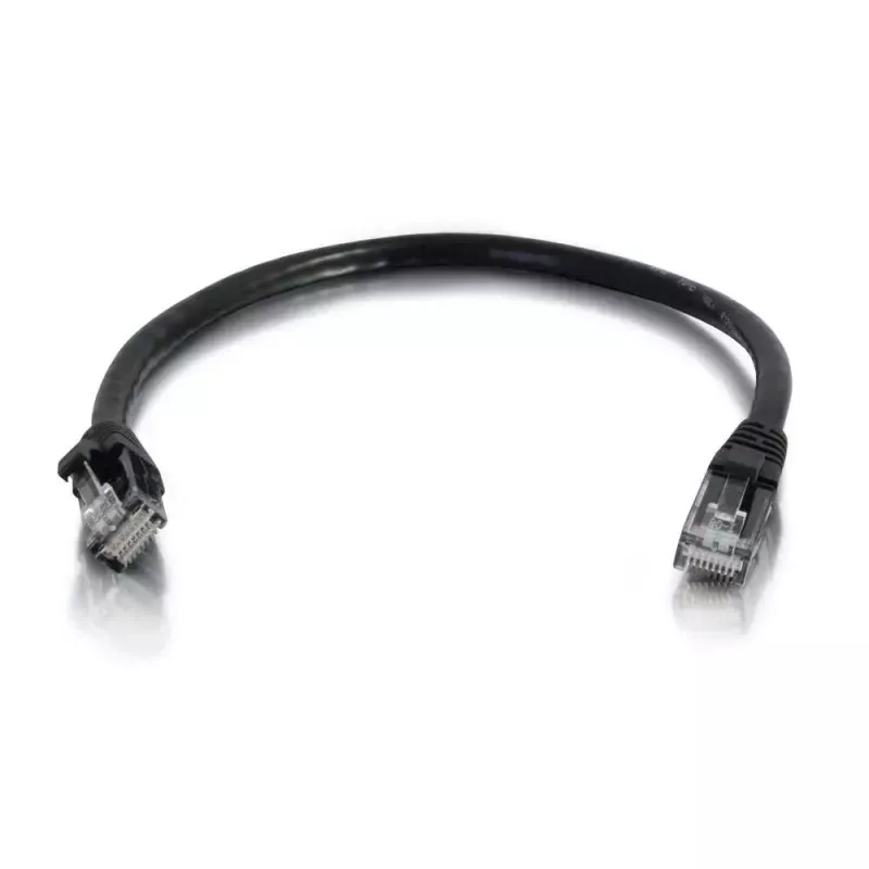 Cable de red C2G 10 m Cat5e RJ-45 U/UTP Negro
