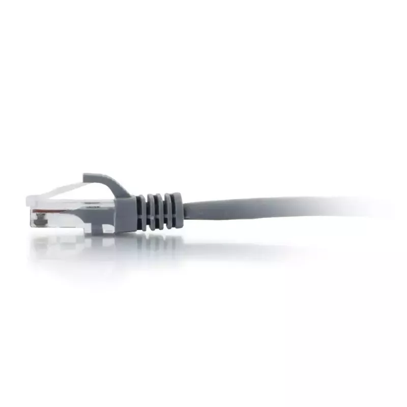 Cable de red C2G 0,3 m Cat6 conector protegido sin blindaje UTP Gris