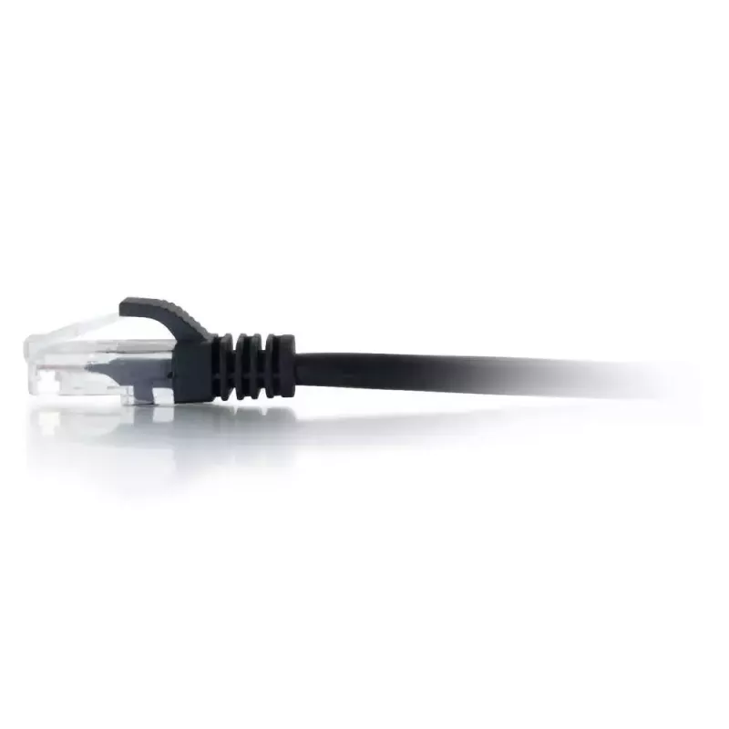 Cable de red C2G 5 m Cat6 con lengüeta sin blindaje UTP Negro