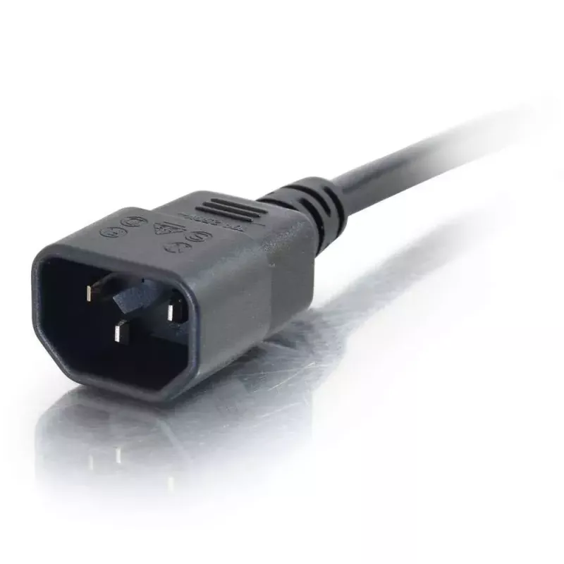 Cable de extensión de alimentación para ordenador C2G 5 m 18 AWG IEC320C13 a IEC320C14