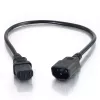 Cable de extensión de alimentación para ordenador C2G 5 m 18 AWG IEC320C13 a IEC320C14