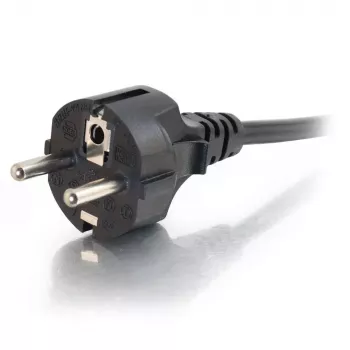 Cable de alimentación europeo C2G 2 m 16 AWG IEC320C13 a CEE7/7