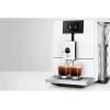 Cafetera espresso JURA ENA 8 (EC) — superautomática, depósito de agua de 1,1 l, depósito de café de 125 g, 15 programas, 15 bar, Thermoblock, Wi‑Fi, blanca