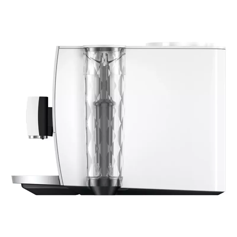 Cafetera espresso JURA ENA 8 (EC) — superautomática, depósito de agua de 1,1 l, depósito de café de 125 g, 15 programas, 15 bar, Thermoblock, Wi‑Fi, blanca