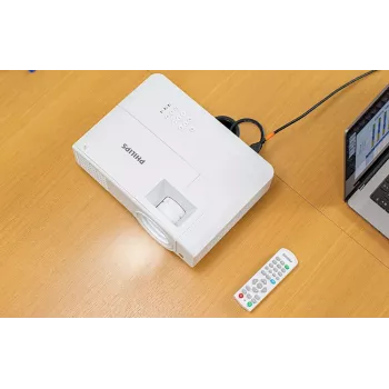 Philips ProPix 650 Proyector estándar 4000 lúmenes ANSI DLP WXGA (1280x800) 3D Blanco