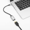 Manhattan Cable USB-C a HDMI, 4K@60Hz, 5 Gbit/s (USB 3.2 Gen1 alias USB 3.0), 15 cm, Negro, conector macho a conector hembra, tres años de garantía