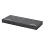 Manhattan Conmutador multivisor HDMI de 4 puertos 4K, switch con cuatro entradas en una pantalla, 4K@30Hz, múltiples opciones de visualización incluyendo imagen en imagen y pantalla dual/cuádruple, botones o mando a distancia, audio de 3,5 mm y Toslink, Negro, 3 años de garantía