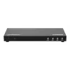 Manhattan Conmutador multivisor HDMI de 4 puertos 4K, switch con cuatro entradas en una pantalla, 4K@30Hz, múltiples opciones de visualización incluyendo imagen en imagen y pantalla dual/cuádruple, botones o mando a distancia, audio de 3,5 mm y Toslink, Negro, 3 años de garantía