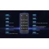 Manhattan Conmutador multivisor HDMI de 4 puertos 4K, switch con cuatro entradas en una pantalla, 4K@30Hz, múltiples opciones de visualización incluyendo imagen en imagen y pantalla dual/cuádruple, botones o mando a distancia, audio de 3,5 mm y Toslink, Negro, 3 años de garantía