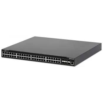 Intellinet Switch PoE+ L3 Fully Managed de 54 puertos con 48 puertos Gigabit Ethernet y 6 uplinks SFP+
