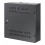 Intellinet Armario de montaje en pared de 19 pulgadas Low-Profile con 4U de raíles horizontales y 2U verticales, carcasa delgada y que ahorra espacio con solo 170 mm de profundidad, ideal para aplicaciones AV, multimedia y de vigilancia, montado, Negro RAL 7021
