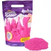 Kinetic Sand, 2 lbs arena de juego Crystal Pink con purpurina (el envase puede variar), arena sensorial moldeable para niños a partir de 3 años