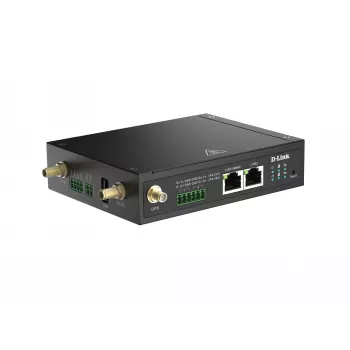 D-Link gateway IIoT 4G LTE, gateway móvil, negro, 4G, LTE, LTE, MicroSD (TransFlash), externo