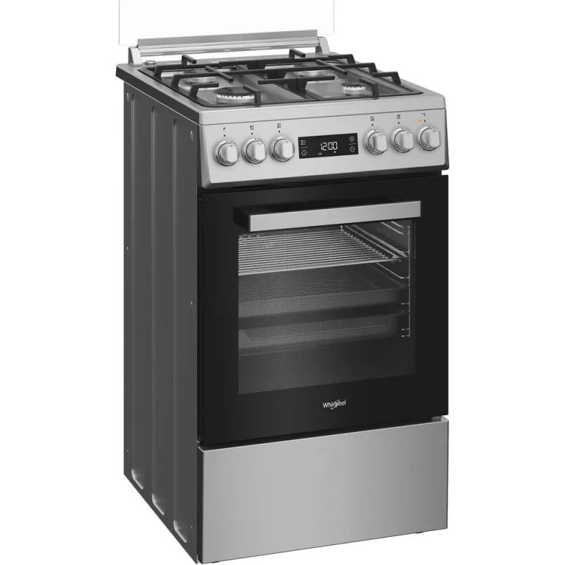 Whirlpool W5G8LMX cocina independiente eléctrica gas acero inoxidable