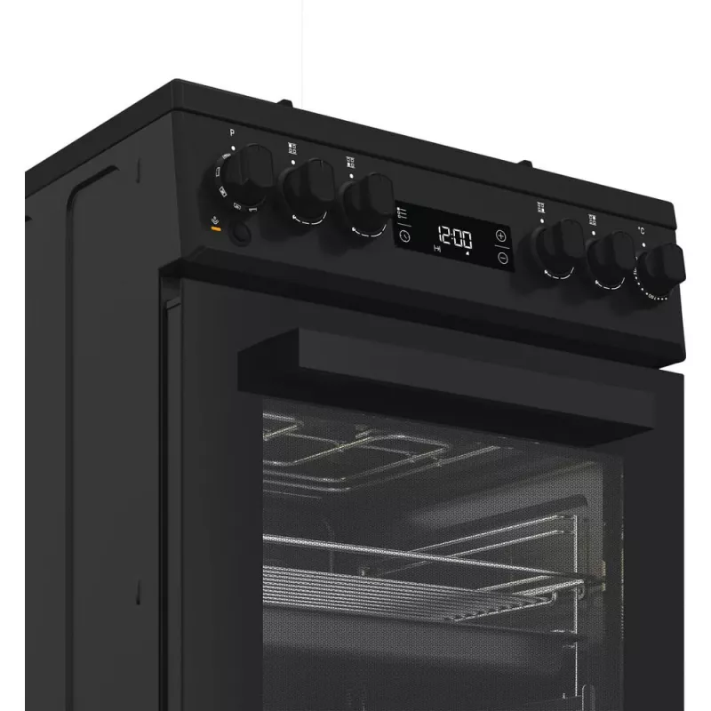Whirlpool W5G8LMSWTB cocina independiente eléctrica gas negro