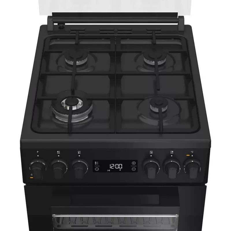 Whirlpool W5G8LMSWTB cocina independiente eléctrica gas negro