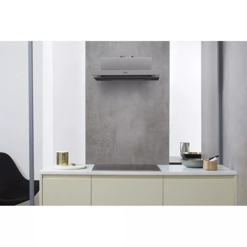 Whirlpool AKR 749/1 IX Semiintegrado (extraíble) gris 304 m³/h