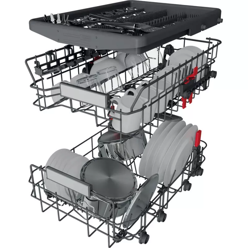 Whirlpool WSIP 4O33 PFE Totalmente integrable 10 cubiertos