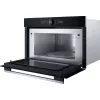 Whirlpool WMD54MX Microondas con grill de encastre negro, acero inoxidable 31 L 1000 W