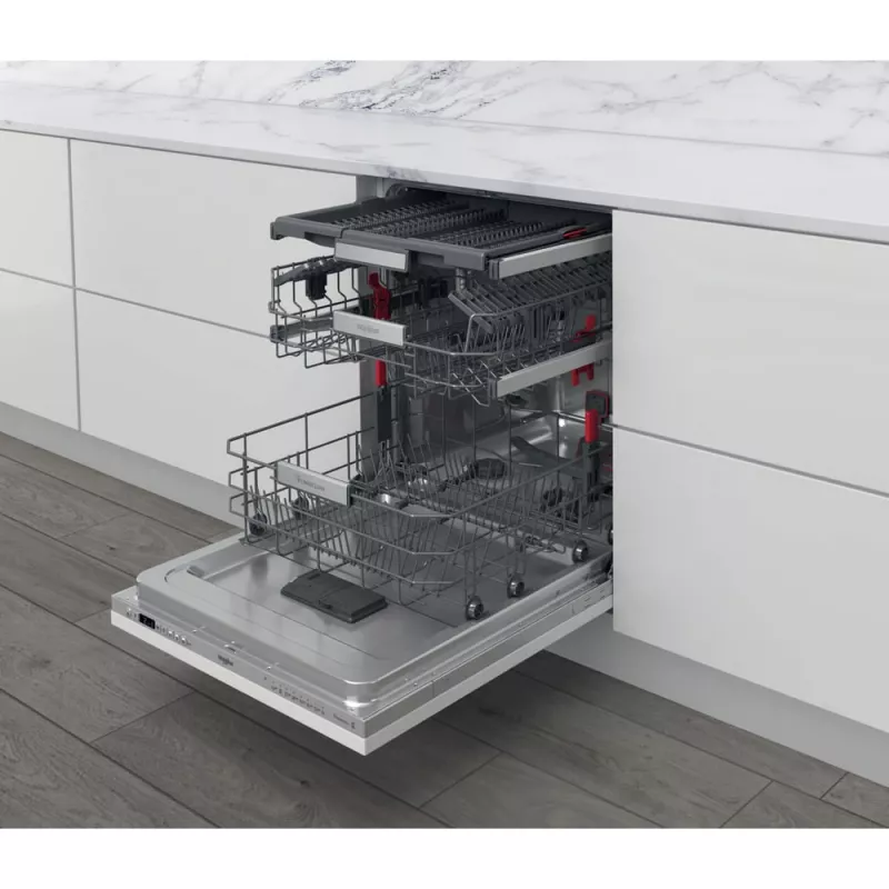 Whirlpool WIO 3O26 PL Totalmente integrado 14 cubiertos