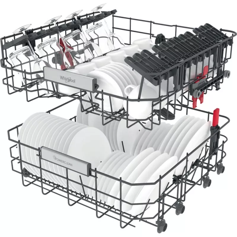 Whirlpool WIO 3O26 PL Totalmente integrado 14 cubiertos