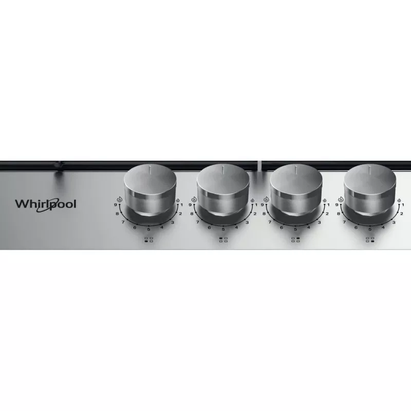 Whirlpool TGML 650 IX Acero inoxidable encastre 58 cm gas 4 zonas de cocción
