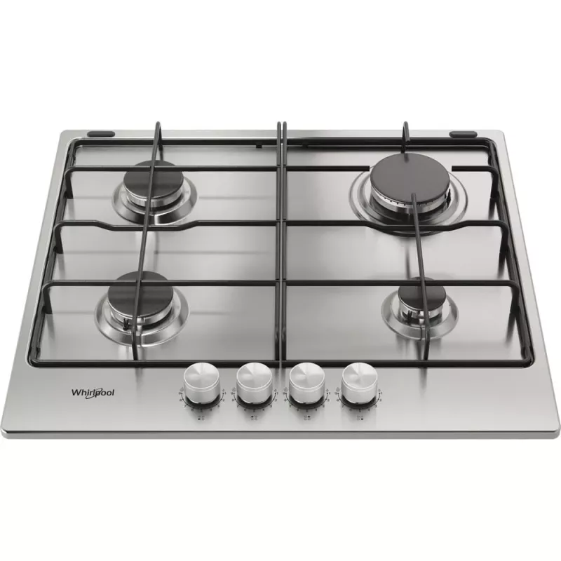 Whirlpool TGML 650 IX Acero inoxidable encastre 58 cm gas 4 zonas de cocción