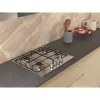 Whirlpool TGML 650 IX Acero inoxidable encastre 58 cm gas 4 zonas de cocción