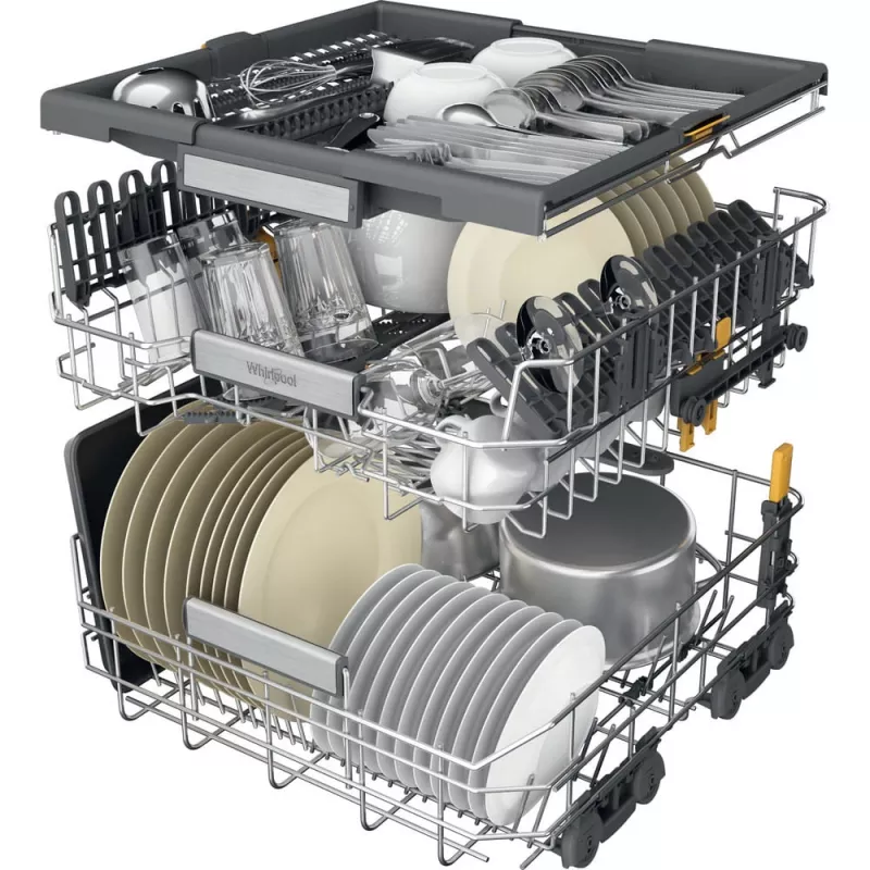 Whirlpool W7I HP42 L Totalmente integrable 15 cubiertos