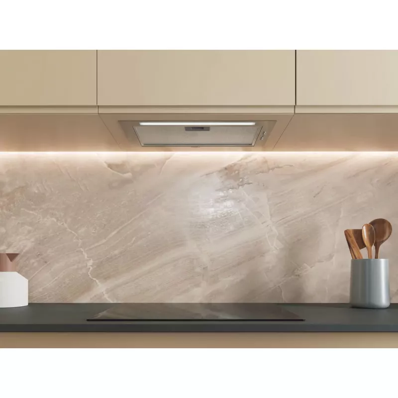 Whirlpool WCTH 63F LEB X Campana extractora de encastre acero inoxidable 600 m³/h