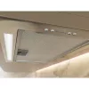 Whirlpool WCTH 63F LEB X Campana extractora de encastre acero inoxidable 600 m³/h